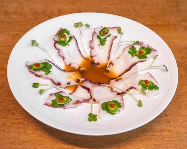 Octopus Carpaccio*.